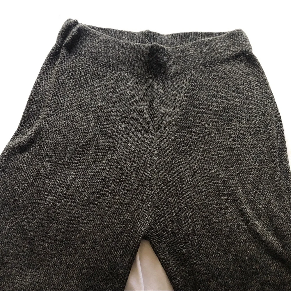 zara ⋆ linen blend knit pants